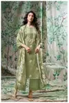Giselle 3705 By Ganga Cotton Satin Printed Designer Salwar Suits Wholesale Online